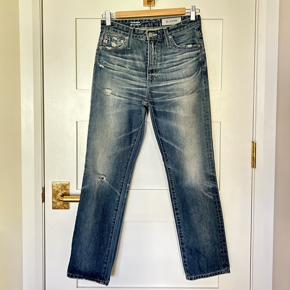 AG Isabelle High rise straight crop jeans - Picture 4 of 7